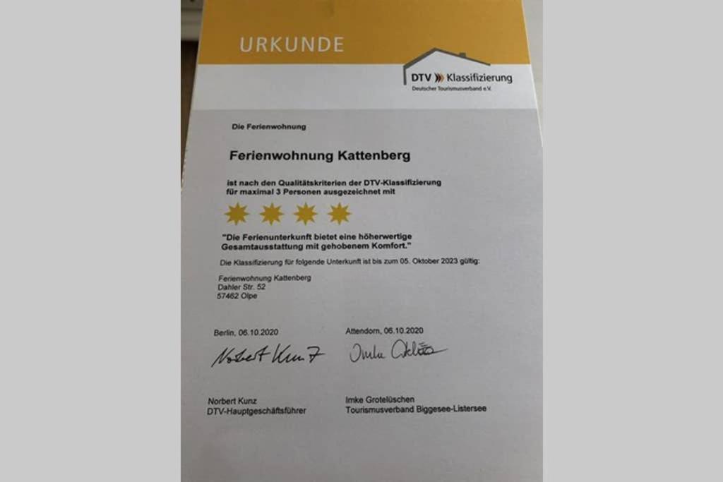 Schoene Wohnung Im Landhausstil Nahe Olpe Biggesee Exteriér fotografie