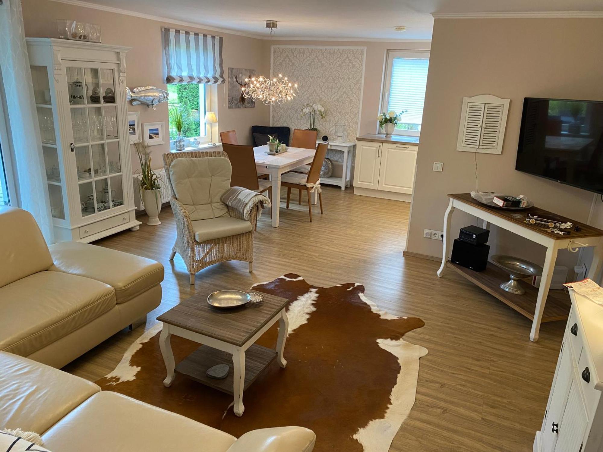 Schoene Wohnung Im Landhausstil Nahe Olpe Biggesee Exteriér fotografie